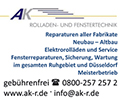 Logo von AK Rolladen- und Fenstertechnik e.K.